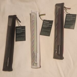 Starbucks Reusable Straw Set